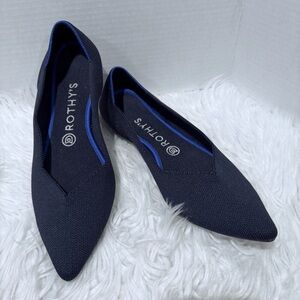 Rothy's Women's Navy Blue Flats